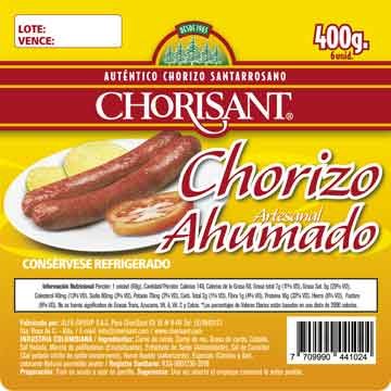 Paquete de chorizo Ahumado
